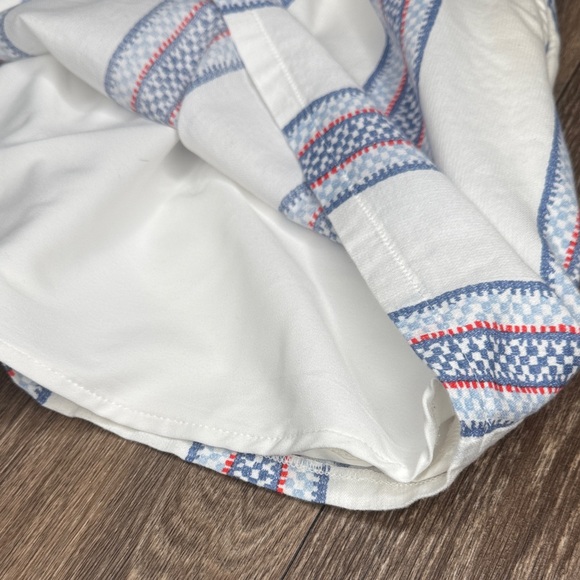 Abercrombie Kids Blue and Red Patterned Dress Girls Size 15/16 - Picture 7 of 11